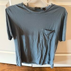 Theory Blue Men's Shirt, barely worn. Size xl